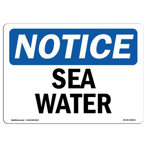 Safety Sign, OSHA Notice, 12